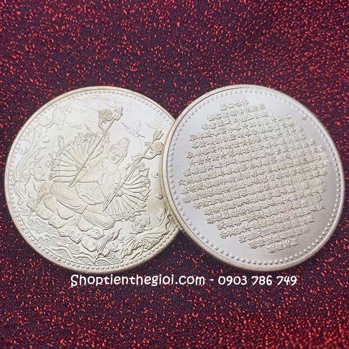 Xu Quán Thế Âm Bồ Tát Mạ Bạc - XLN010