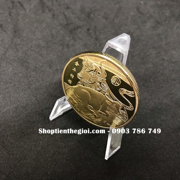 Xu Con Trâu Mạ Vàng - SP002375