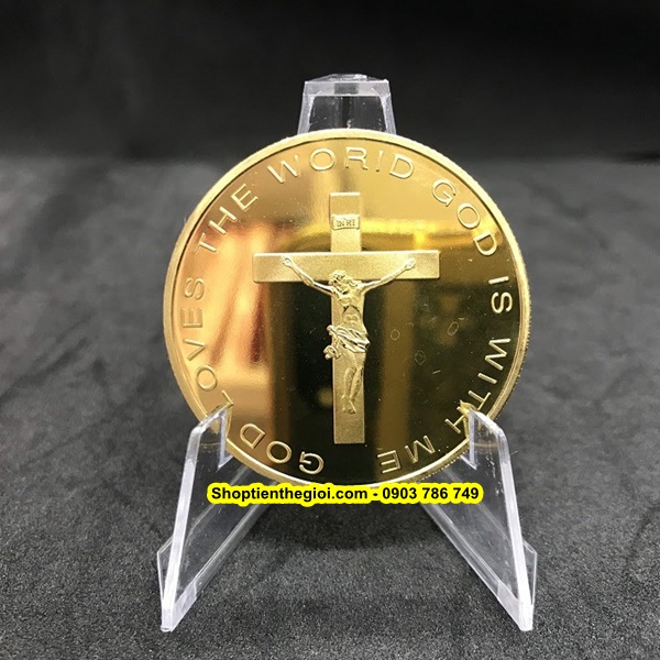 Xu Hình Chúa Mạ Vàng In Màu - SP002381