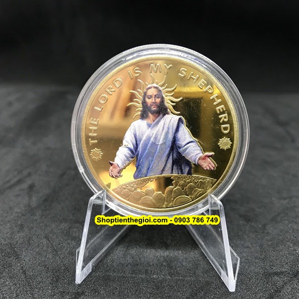 Xu Hình Chúa Mạ Vàng In Màu - SP002381