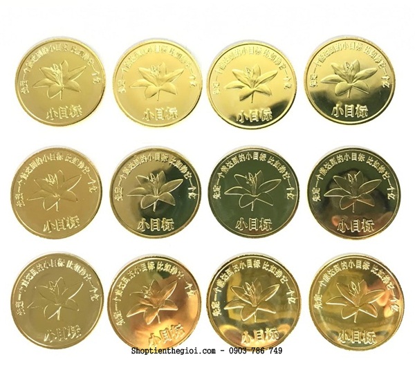 Bộ xu 12 con giáp 1 Yi Trung Quốc - SP002413