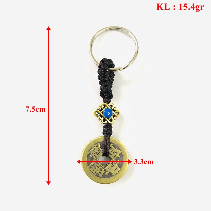 Móc Khóa Xu Ngũ Đế - SP005226