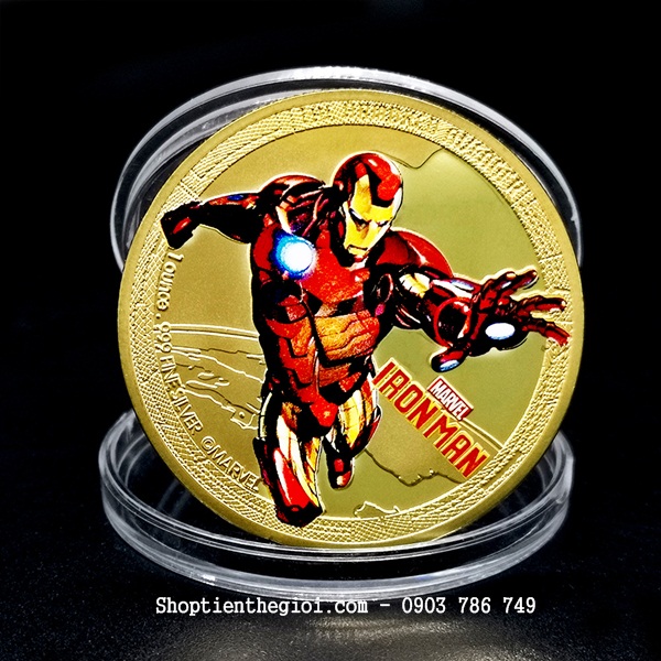 Xu Avengers Marvel Siêu Anh Hùng Iron Man Vàng - SP002464