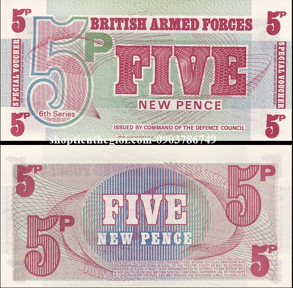 Anh 5 pences quân đội