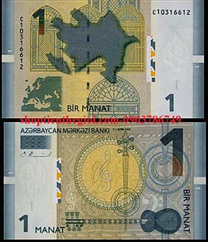 Azerbaijan 1 Manat 2009 UNC - TT000282
