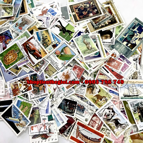Bộ 1000 tem thế giới không lặp lại - SP005053