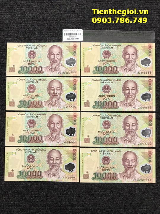 Bộ 8 Tờ 10k Tứ Quý Từ 1-8 - SP007692