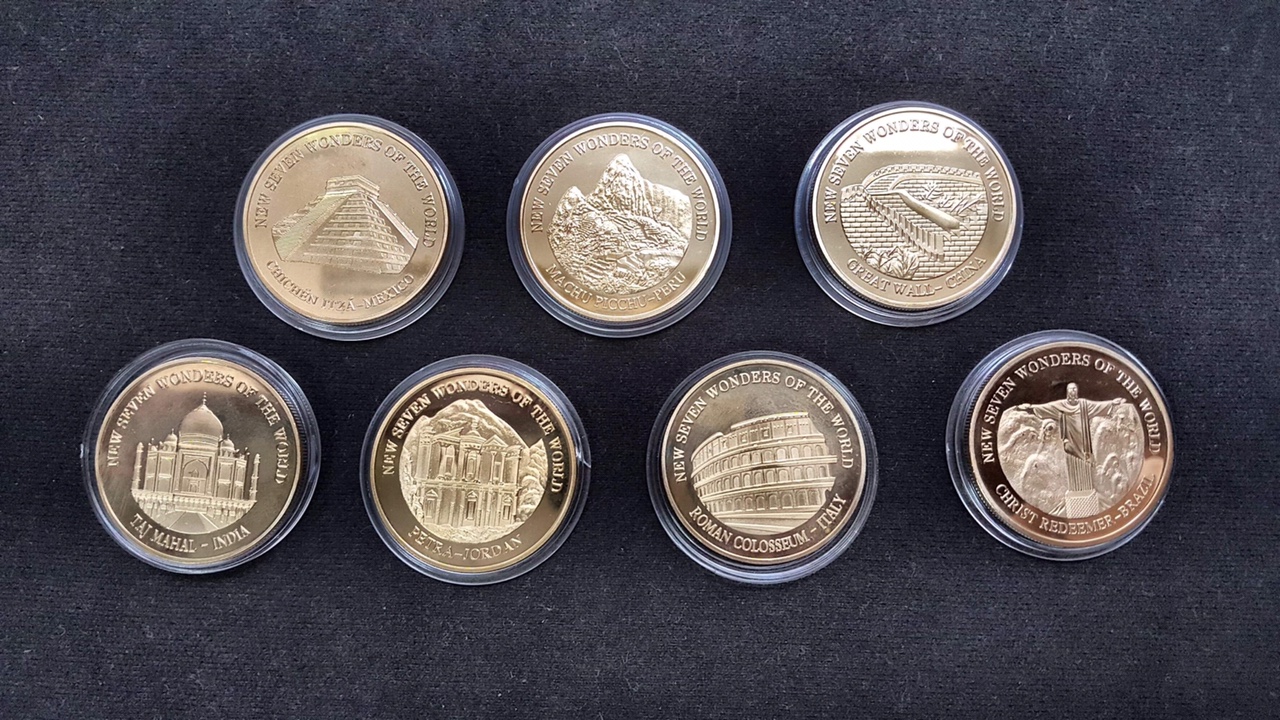 Bộ xu 7 kỳ quan Thế Giới