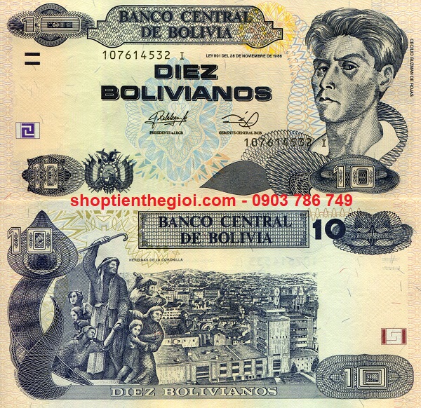 Bolivia 10 Bolivianos 2011 UNC - SP001707