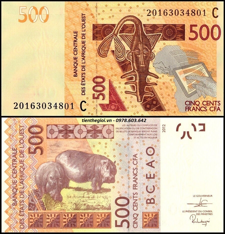 Burkina Faso - CFA 500 Francs 2012 UNC (C) - SP007436