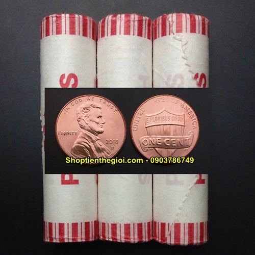 Cây 50 Xu Mỹ 1 cent 2010