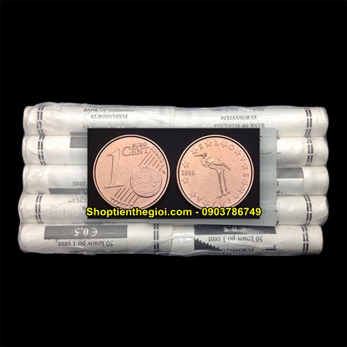 Cây 50 xu Slovenkia 1 cent