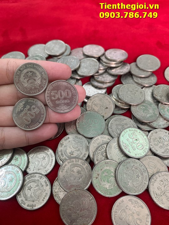 Combo 50 Xu 500 đồng 2003 đã qua sử dụng - SP008002