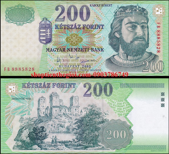 Hungary 200 Forint 2003 UNC