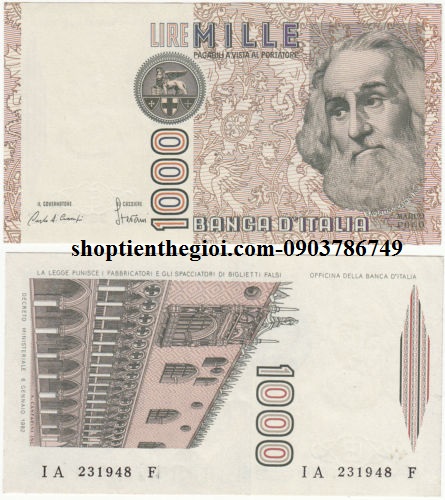 Italia 1000 Mille 1982 UNC