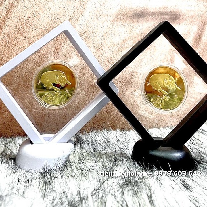 Khung Trưng Bày Xu 12 Con Giáp Hợi - Heo - SP007457