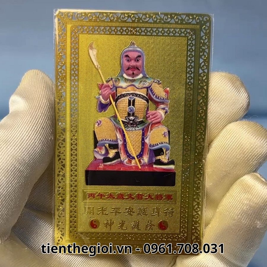 Kim Bài Thái Tuế Năm Ngọ 2026 - Bằng Đồng