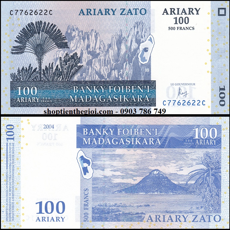Madagasca 100 Aliari 2004 UNC