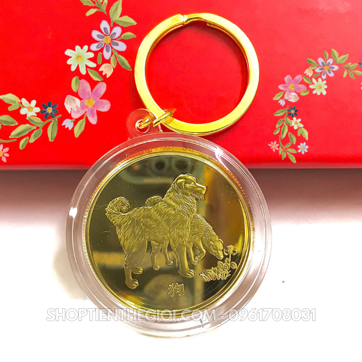 Móc Khóa 12 Con Giáp Tuổi Tuất - Chó - SP005839