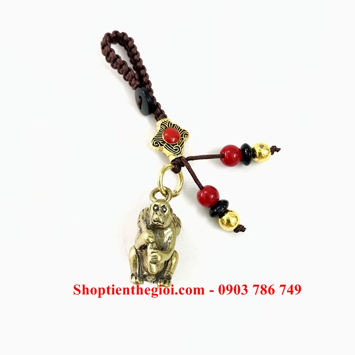 Móc Khóa Tượng Đồng Con Khỉ - SP005221