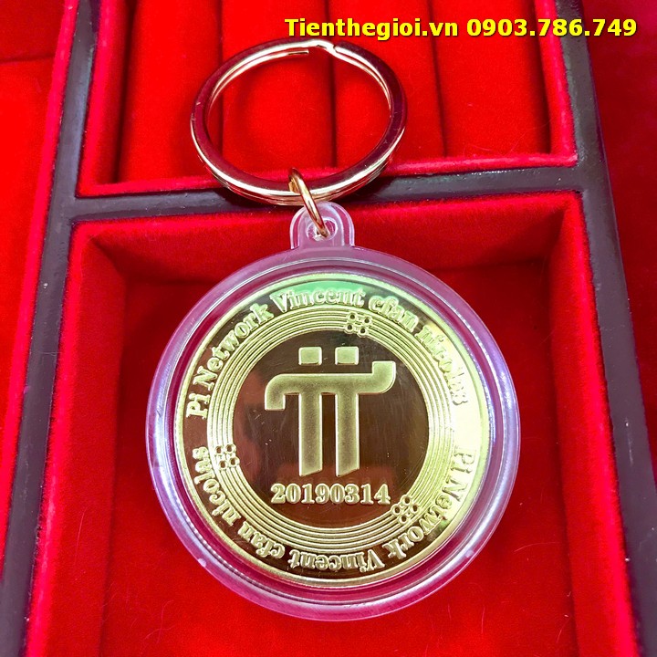 Móc Khoá Xu Lưu Niệm Đồng PI Network - SP008007