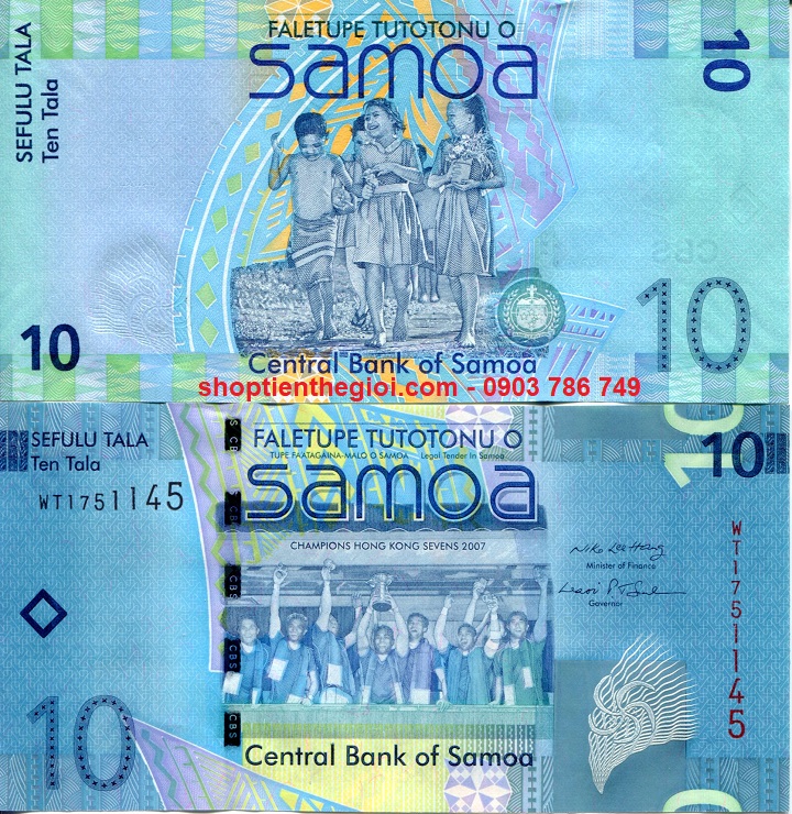 Samoa 10 Tala 2008 UNC - SP006233