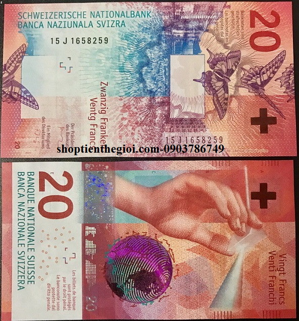 Switzerland - Thụy Sĩ 20 Francs 2017 UNC - TT000821