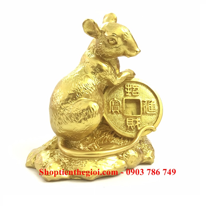 Tượng Con Chuột Vàng  -  SP005164