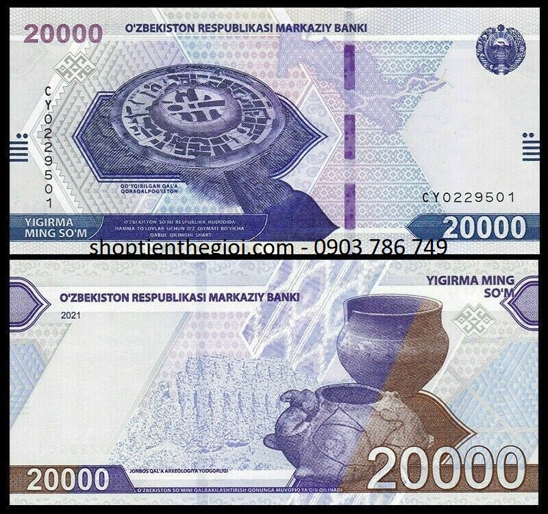 Uzbekistan 20.000 Som 2021 UNC - SP006057