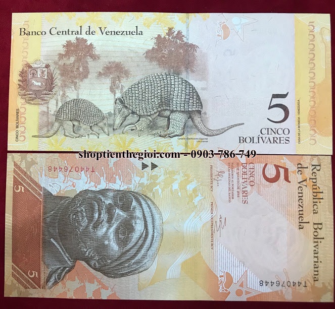 Venezuela 5 Bolivares 2011 UNC