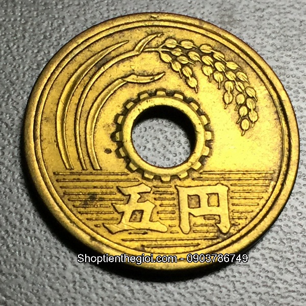 Xu 5 yên Nhật Cũ