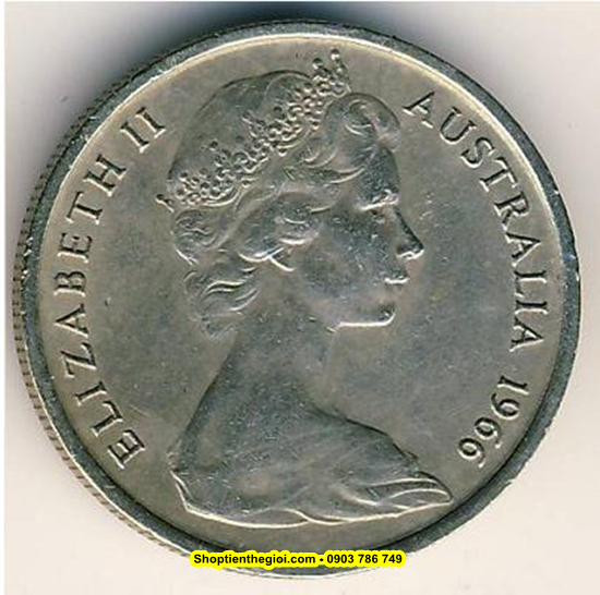Xu Australia 5 cent 1966 - 1984 - SP002184