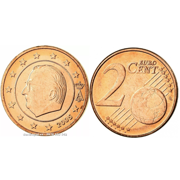 Xu Belgium - Bỉ 2 Euro Cent 1999 - 2007 - SP007543