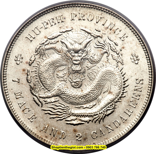 Xu China 1 Dollar 1909 - 1911 ( FAKE ) - SP002180