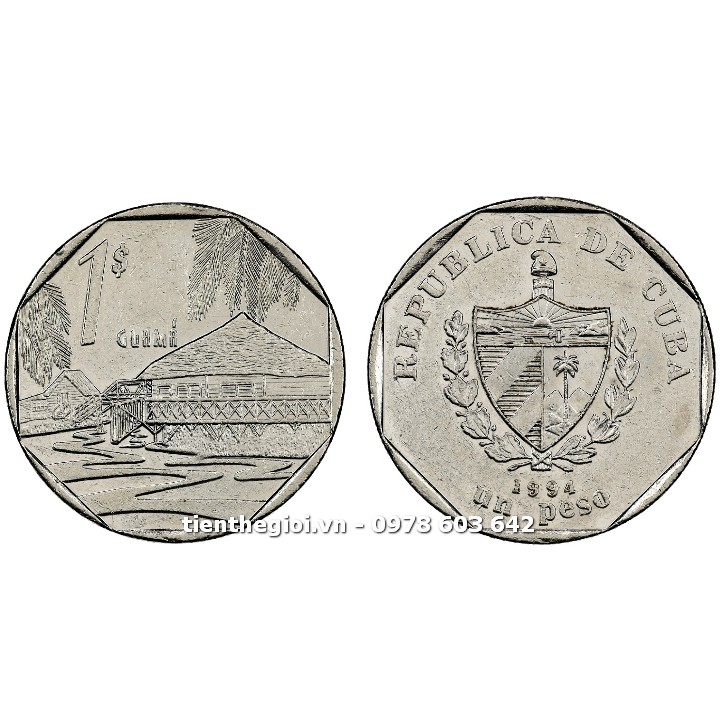 Xu Cuba 1 Peso 1994-2018 - SP007556