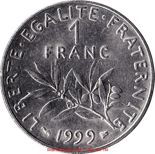 Xu France - Pháp 1 Francs 1959-2001  -  SP002255