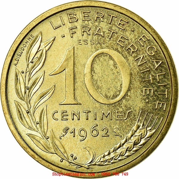 Xu France - Pháp 10 Centimes 1962-2001  -  SP002250