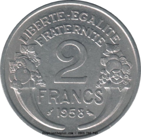 Xu France - Pháp 2 Franc 1941-1959  -  SP002253