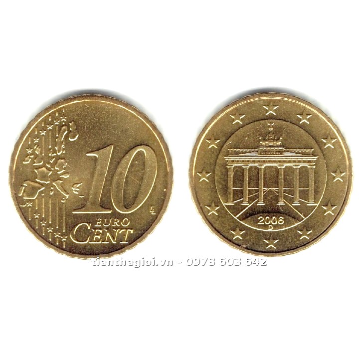 Xu Germany - Đức 10 Cent Euro 2002-2006 - SP007553