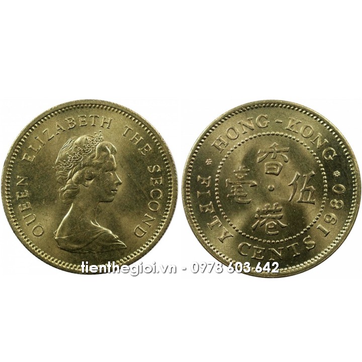 Xu Hong Kong 50 cent 1977-1980 - SP007640