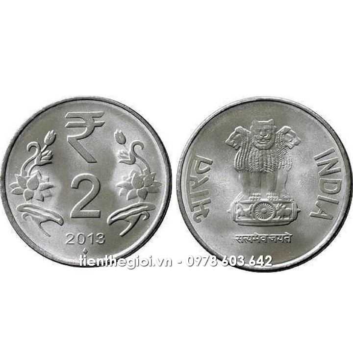 Xu India - Ấn Độ 2 Rupee 2011-2019 - SP007630