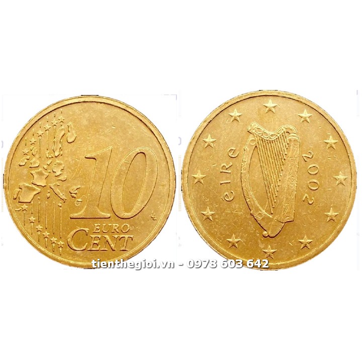 Xu Ireland 10 Cent Euro 2002 - 2023 - SP007548