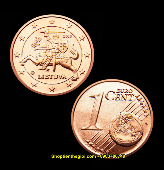 Xu Litva 1 cent 2015