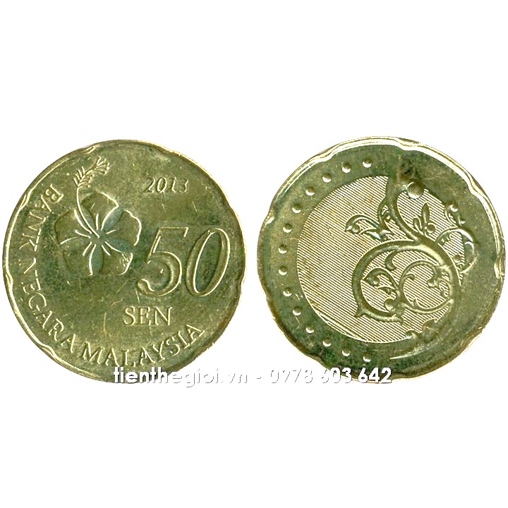 Xu Malaysia 50 Sen 2011-2023 - SP007626