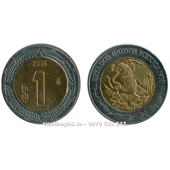 Xu Mexico 1 Peso 1996 - 2023 - SP007552
