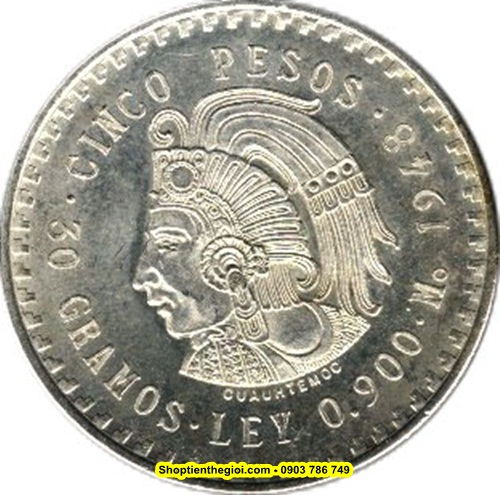 Xu Mexico 5 Pesos 1947-1948 ( FAKE ) - SP002178