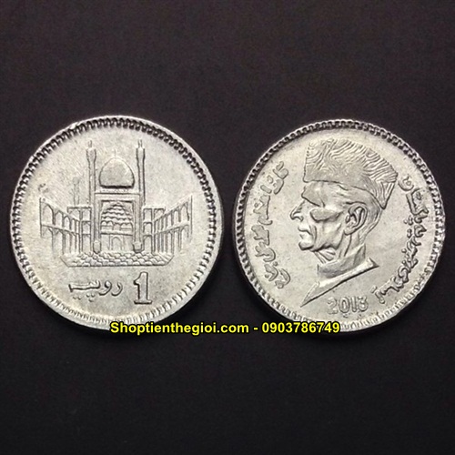 Xu Pakistan 1 rupee 2013