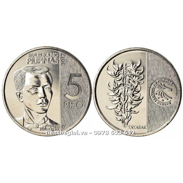 Xu Philippines 5 Piso 2017-2020 - SP007585