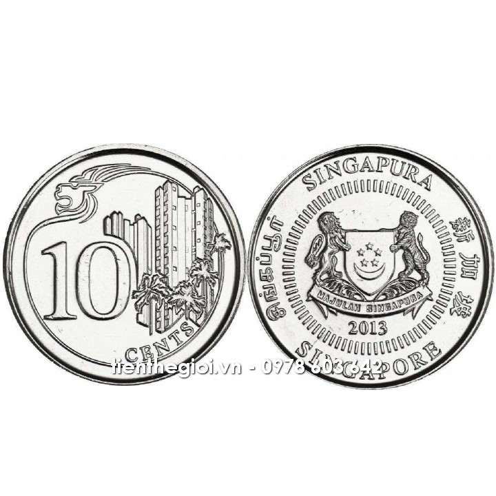 Xu Singapore 10 Cents 2013-2019 - SP007628