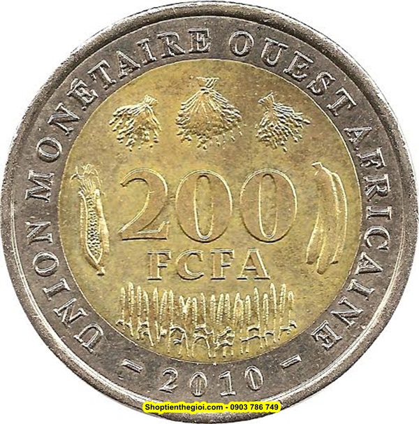 Xu West African States - Tây Phi 200 Francs CFA 2003-2018  -  SP002188